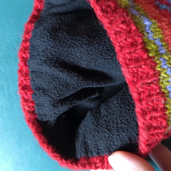 Wool Knit Ear Warmer, Ear Band, Unisex, Made In Nepal - Picture 2 of 6